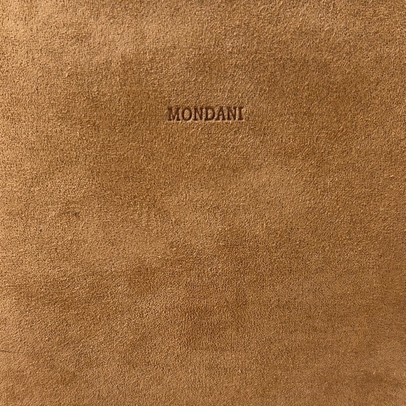 Mondani Vintage Brown Suede Shoulder Bag - Picture 2 of 7